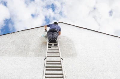 Peinture extérieure à la Croix-Blanche — façades et ravalement